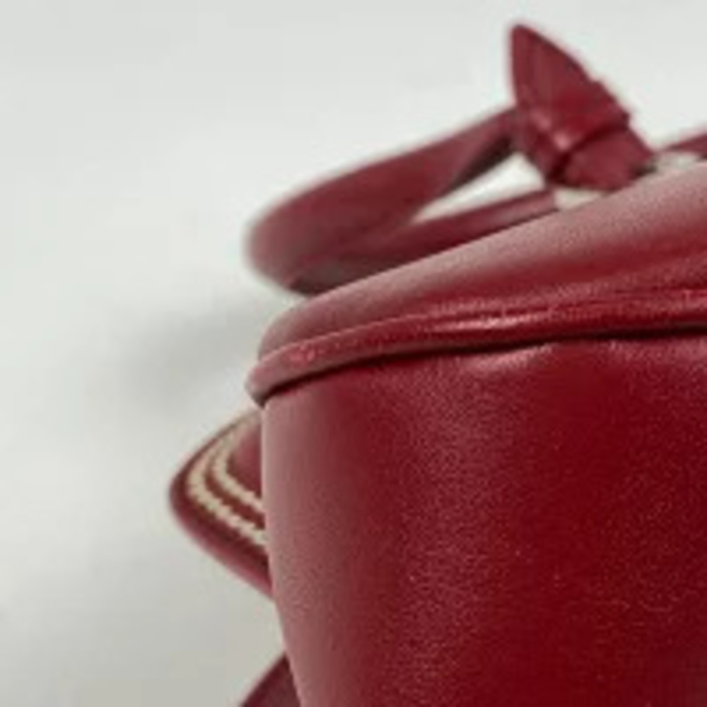 Christian Dior handbag tote bag leather red - Picture 3 of 7